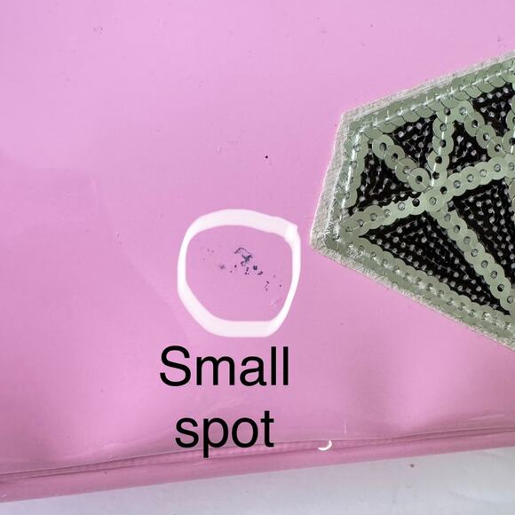 Pink Travel Organizer Case Embellished with Handles Women's Bag - Picture 14 of 15